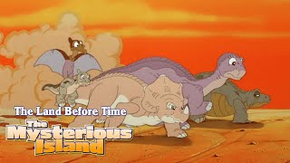 The Gang Runs Away from The Herd  The Land Before Time V The Mysterious Island [upl. by Ranice]