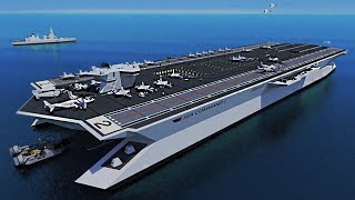 10 Largest And Most Powerful Aircraft Carriers In The World [upl. by Campy]