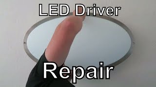 Hampton Bay LED Driver Replacement [upl. by Yelnek]