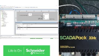 Controlling SCADAPack 334E with Modicon M340 Part 4 of 4  Schneider Electric Support [upl. by Valeta109]