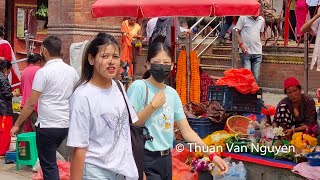 Nepal  Real life in Kathmandu [upl. by Oralla869]