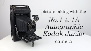 No 1 amp No 1A Autographic Kodak Junior How to use  Video manual [upl. by Celio283]