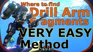 Subnautica Drill Arm Fragment Locations Prawn Fragments Locations Guide [upl. by Einoj487]