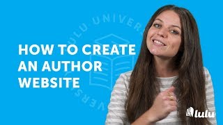 How to Create an Author Website [upl. by Ramos]