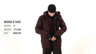 Volcom TDS 2L GoreTex Snowboard Jacket Fit Review  Tactics [upl. by Buford]