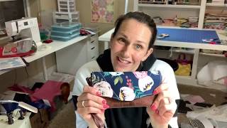 Necessary Clutch Wallet Tutorial By Emmaline Bags [upl. by Gates]