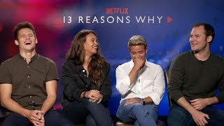 The 13 Reasons Why Cast React to Season 3’s Biggest Mystery  MTV News [upl. by Akirea650]