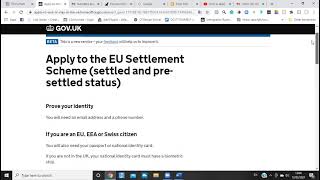 How to switch from Presettled to Settled status under the EU Settlement scheme [upl. by Lalla656]