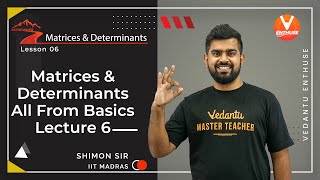 Matrices amp Determinants  All From Basics L6  JEE 2022  Class 12 Maths  Path Finder  JEE English [upl. by Aneehs]