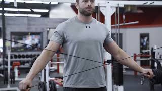 Cross Cable Triceps Extension [upl. by Onilatac954]