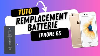 iPhone 6S  Comment remplacer la batterie [upl. by Kitty661]