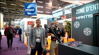 Milipol Paris 2021 Mantis Booth Blackbeard System [upl. by Viccora]