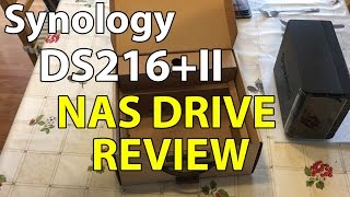 Synology DS216II Review NAS Disk Station Drive Full Overview [upl. by Ydurt929]