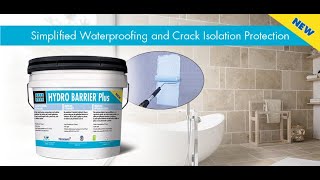 HYDRO BARRIER Plus Rubber Polymer Waterproofing Membrane [upl. by Mckeon]