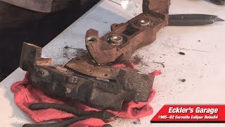 ECKLERS GARAGE  CALIPER REBUILD [upl. by Korwin]