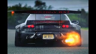 MAZDA RX7 Epic Exhaust Sounds [upl. by Atsira]