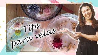 Tips para VELAS de cera de soja aromáticas [upl. by Nivlek]