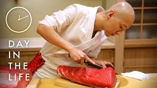 A Day In The Life Of A Sushi Master • Tasty [upl. by Ymaral]