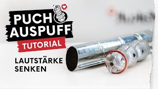 mofakult Tutorial 11  PUCH NACHBAU AUSPUFF DÄMMEN [upl. by Husch]