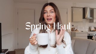 NEW JEWELLERY amp ZARA HAUL  SPRING OUTFITS  Amy Beth [upl. by Rehpotsrihc]