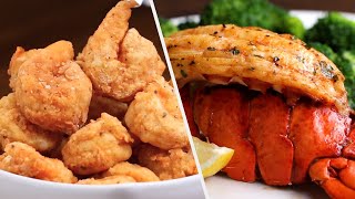 12 Delicious Seafood Dinners • Tasty [upl. by Eerdna329]