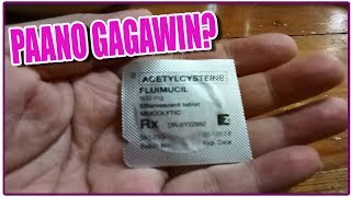 How To Prepare Fluimicil Tablet Acetylcysteine  Queng2Que [upl. by Walli]