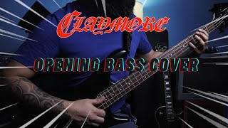 Claymore Opening Bass cover [upl. by Keynes]