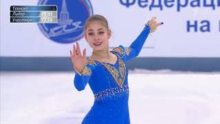 Alena Kostornaya FP  Russian Nationals 2019 [upl. by Albrecht]