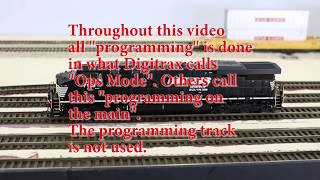 How To Setup DCC for a New Locomotive [upl. by Anaeirb740]