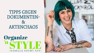 HOW TO Akten und Dokumente ordnen  ORGANIZE N STYLE  sixx [upl. by Weingartner]