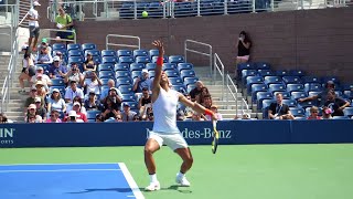 Rafael Nadal Serve Slow Motion  ATP Tennis Serve Technique [upl. by Lerraf]