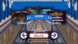 Gutterball 2Retro Alley Gameplay [upl. by Ibby]