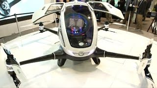 See the jumbo drone that carries humans [upl. by Assilen]