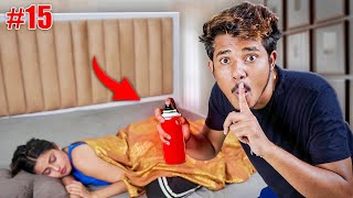 24 PRANKS in 24 HOURS on NISHU  😂 [upl. by Dannel]