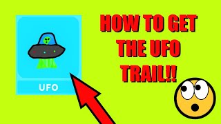 HOW TO GET THE UFO TRAIL in SPEED CITY Roblox [upl. by Orelia]