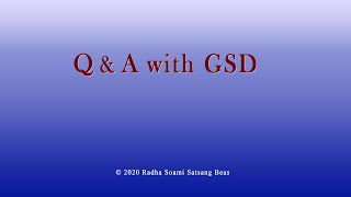 Q amp A with GSD 012 EngHinPunj [upl. by Ireland]