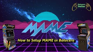 How to Setup MAME in Batocera [upl. by Heck]