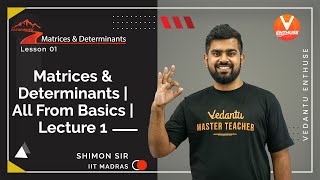 Matrices amp Determinants  All From Basics  Lecture 1  JEE Main 2022  Class 12 Maths  Path Finder [upl. by Zurciram]