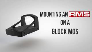 SHIELD RMS  HOW TO  Mounting on a Glock MOS amp Battery Change [upl. by Airamak]