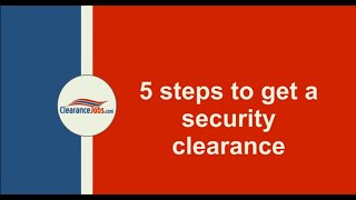 How to Get a Security Clearance [upl. by Vinia]