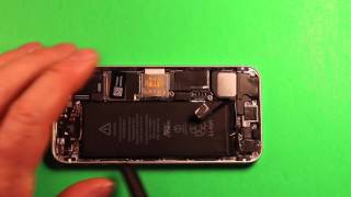 iPhone 5S amp 5C Battery Replacement Guide How To  ScandiTech [upl. by Solenne]