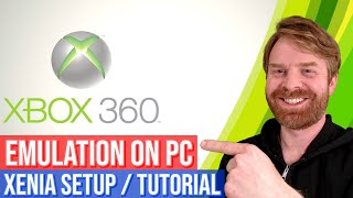 The Best Xbox 360 Emulator for PC Xenia  Full install guide  setup  tutorial [upl. by Eniahs86]