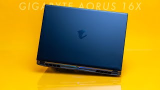 Gigabyte AORUS 16X Review  The Performance Pro [upl. by Reham16]