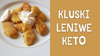 KETO KLUSKI  Keto pierogi leniwe  Keto kopytka [upl. by Litta]