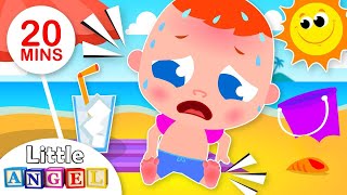 Hot amp Cold Opposites Song  Kids Songs amp Nursery Rhymes by Little Angel [upl. by Einnob980]