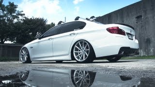 BMW F10  Vossen CVT Directional Wheels  Rims [upl. by Ormsby]