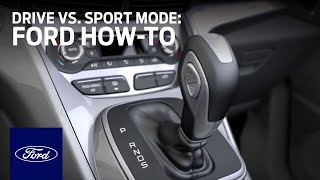 Drive vs Sport Mode  Ford HowTo  Ford [upl. by Reuven]