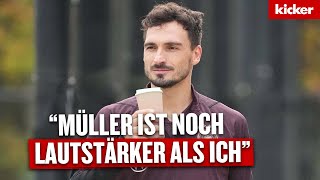 Hummels schwärmt von Nagelsmann und der Reunion mit Müller  DFBTeam [upl. by Carly608]