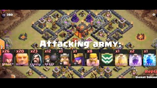 Clash of Clans  Town Hall 9 Tips  Part 2  GOWIPE and War Attacks [upl. by Atiken53]