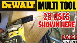 28 ways to use a Multi Tool  Dewalt [upl. by Nhor]